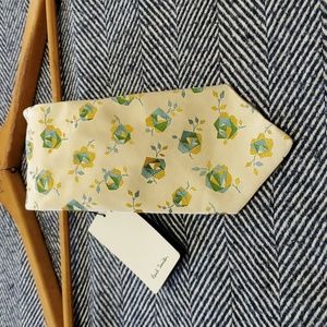 Paul Smith Tie - cream colored w/design